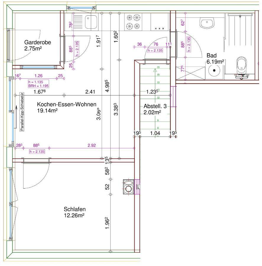 Ferienwohnung "Am Kurpark" In באד שוסנריד מראה חיצוני תמונה